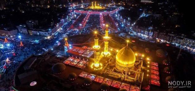 عکس نوشته شب جمعه بین الحرمین عکس نوشته شب جمعه بین الحرمین