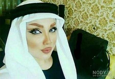 عکس نوشته ی عربی خنده دار