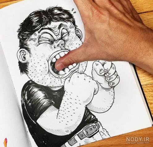 نقاشی ساده اسکلت بدن