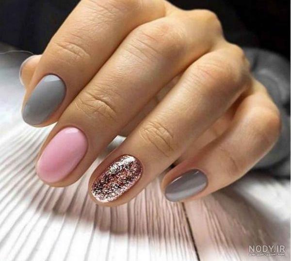 مدل لاک ناخن جدید ساده