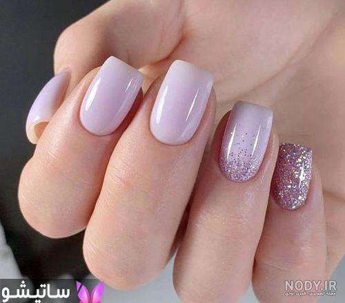 مدل ناخن ساده جدید