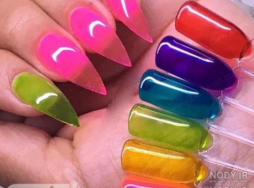 مدل ناخن ژل