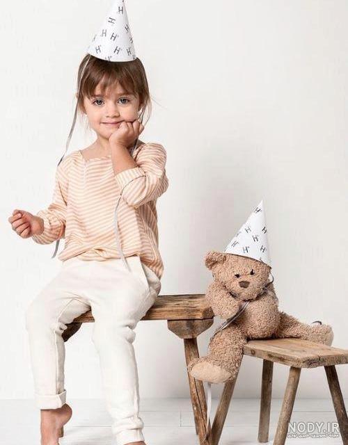 ژست عکس تولد بچه ها