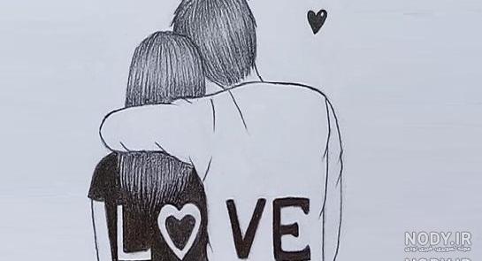 کارتونی نقاشی عاشقانه