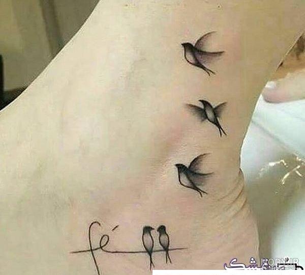 تاتو پرستو گردن