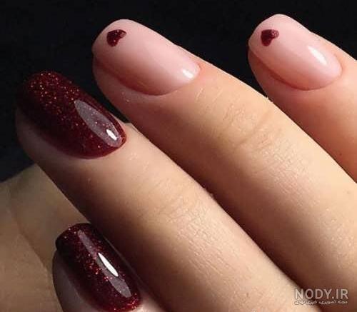 طرح ناخن دخترانه عروسکی