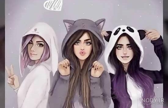 عکس کیوت برای پروفایل گروه دخترانه