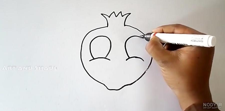 نقاشی هندوانه کارتونی
