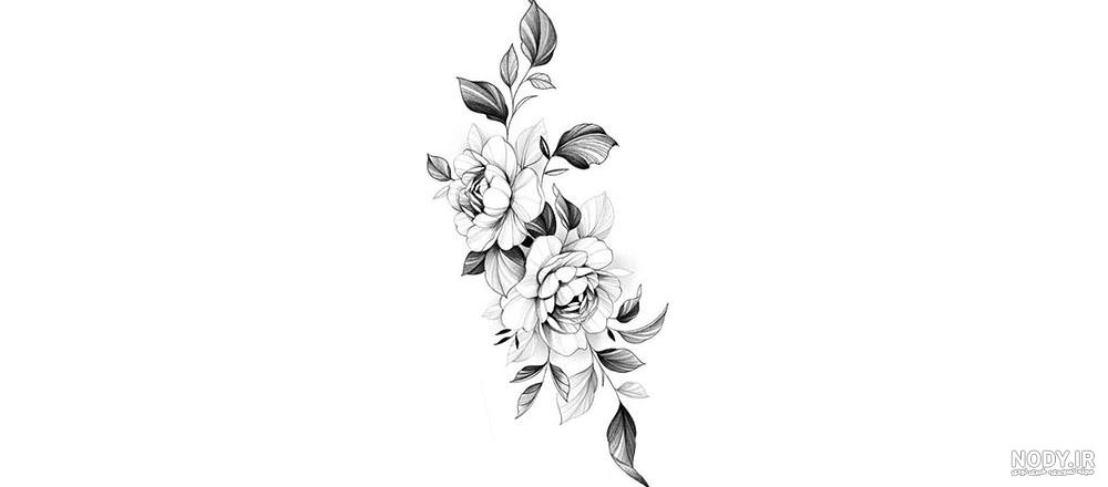 طرح خام تاتو بدن دخترانه