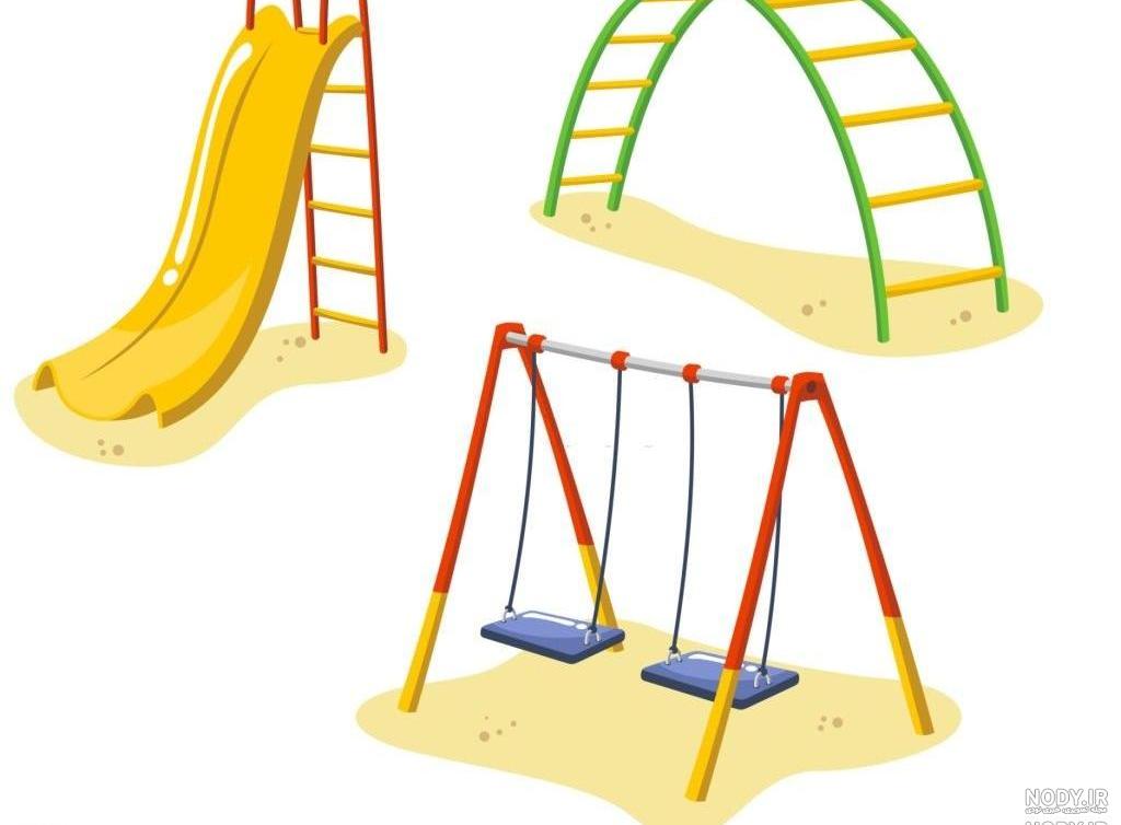 عکس نقاشی سرسره کودک