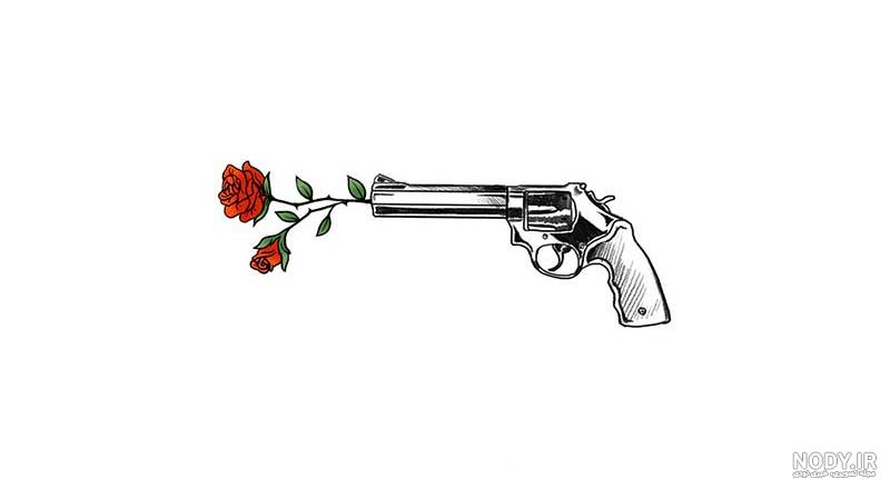 تاتو اسلحه یوزی