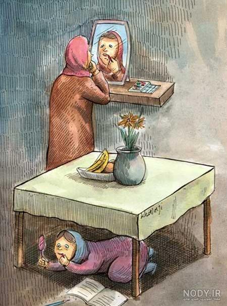 عکس خنده دار ارایشگاه
