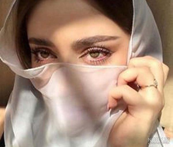 عکس دختر با ماسک برای پروفایل