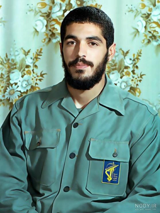 عکس سیاه و سفید شهید ابراهیم هادی