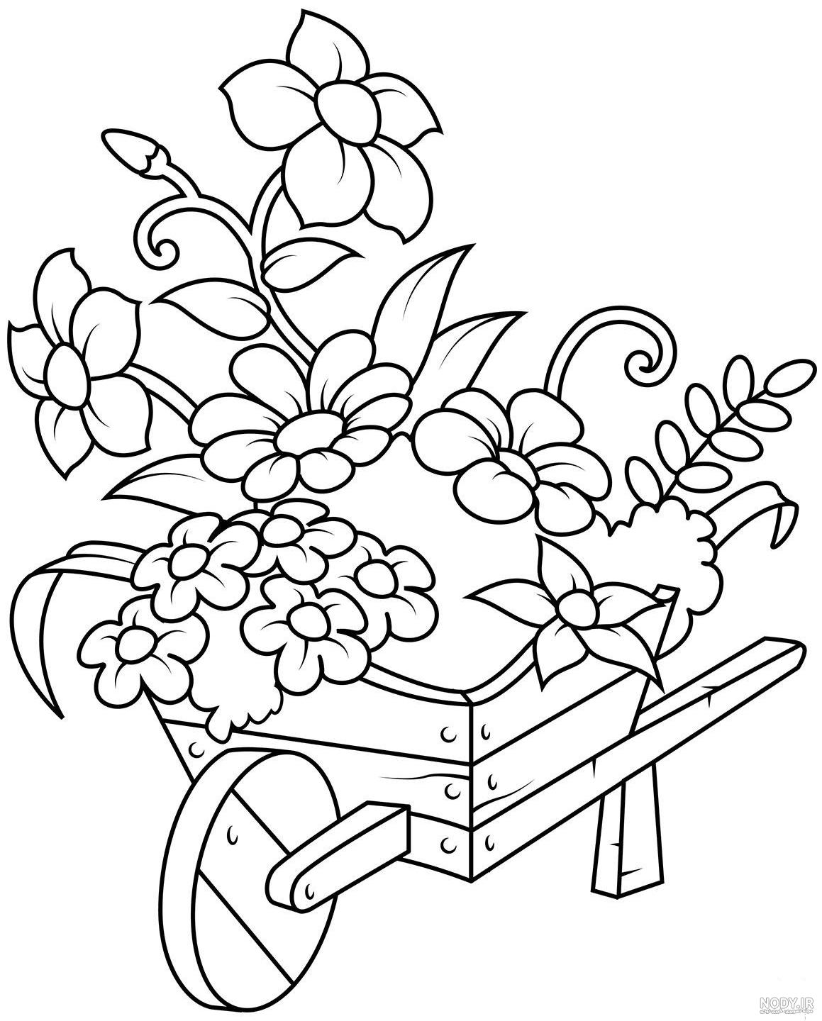 آموزش نقاشی گل آسان آموزش نقاشی گل آسان