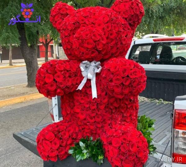 عکس دسته گل رز برای ولنتاین