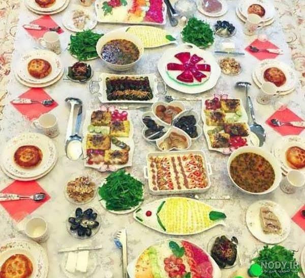 عکس سفره افطار مجلسی عکس سفره افطار مجلسی