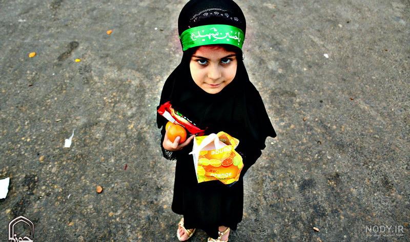عکس کودکان در پیاده روی اربعین
