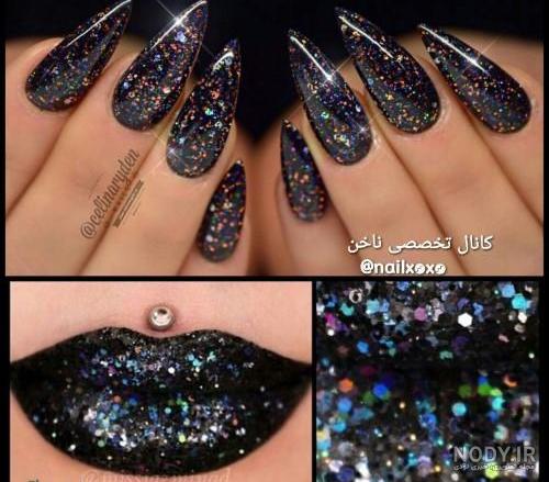 مدل ناخن ژلیش دخترانه جدید کوتاه