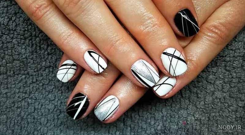 مدل ژلیش برای ناخن کوتاه