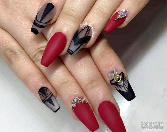 طراحی ساده ناخن با طراحی ساده ناخن با