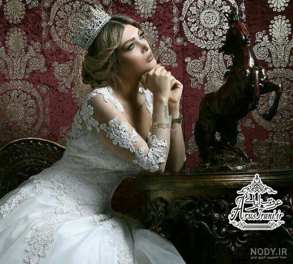 عکس عروسی یاسمینا باهر و همسرش