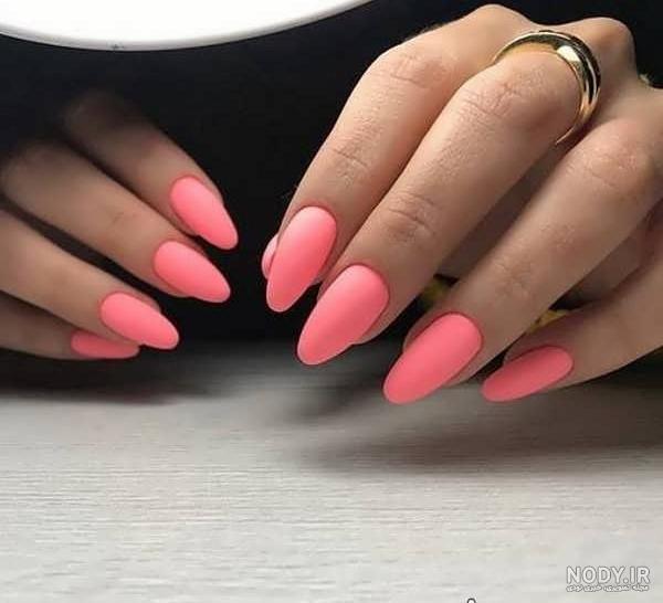 مدل ناخن گلبهی مدل ناخن گلبهی