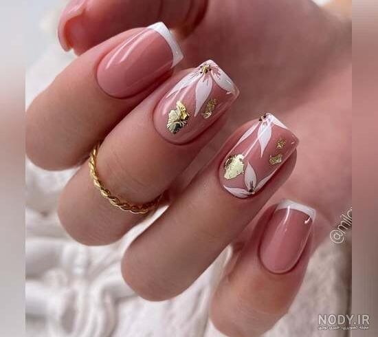 طراحی ناخن عروس با نگین طراحی ناخن عروس با نگین