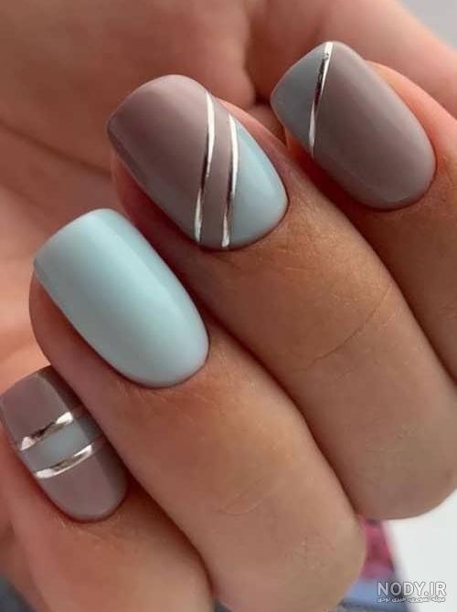 طرح ناخن کوتاه