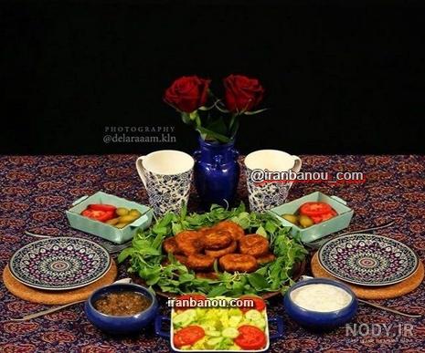 عکس سفره های افطاری عکس سفره های افطاری