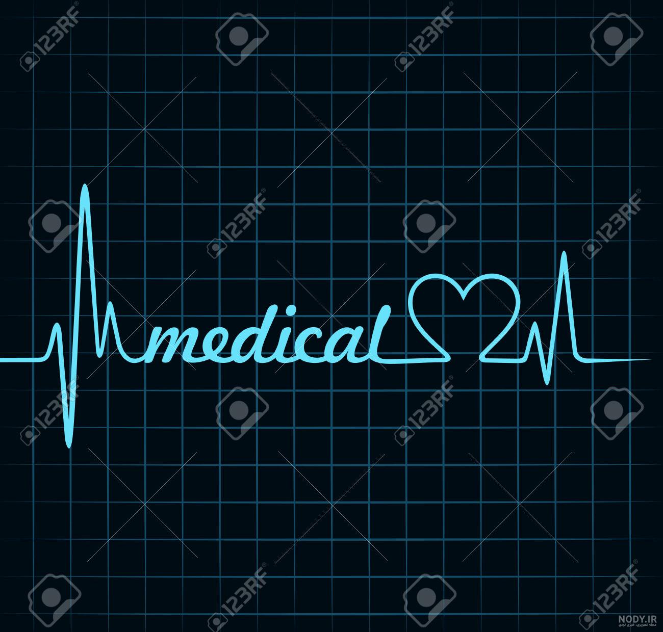 عکس پروفایل ضربان قلب مشکی