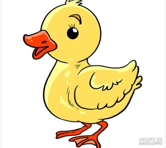 نقاشی جوجه اردک زشت نقاشی جوجه اردک زشت