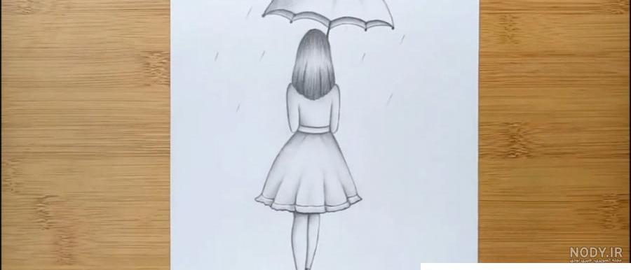 نقاشی زیبای دخترانه سخت