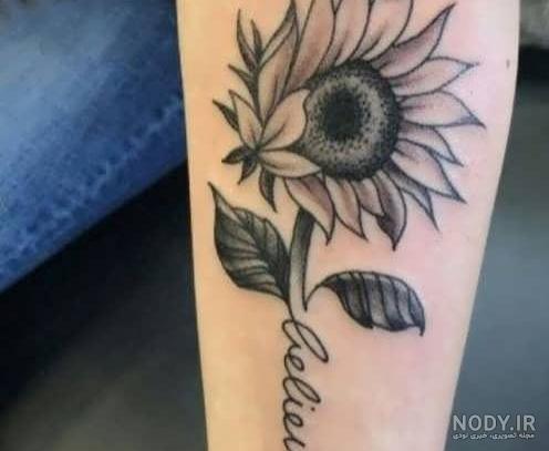تاتو روی دست تهی