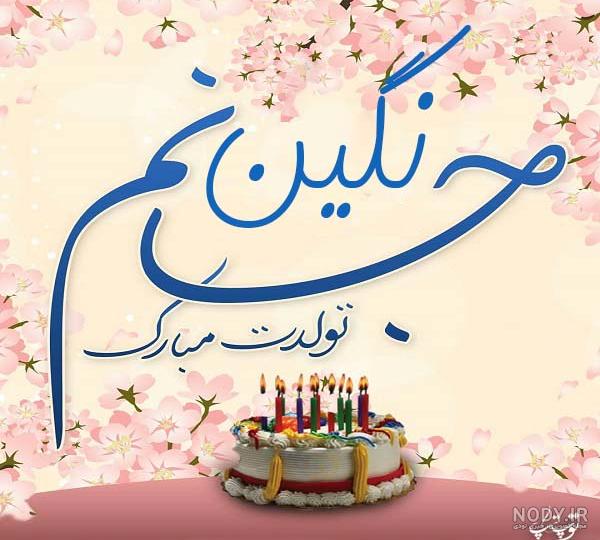 تصاویر نگین جان تولدت مبارک