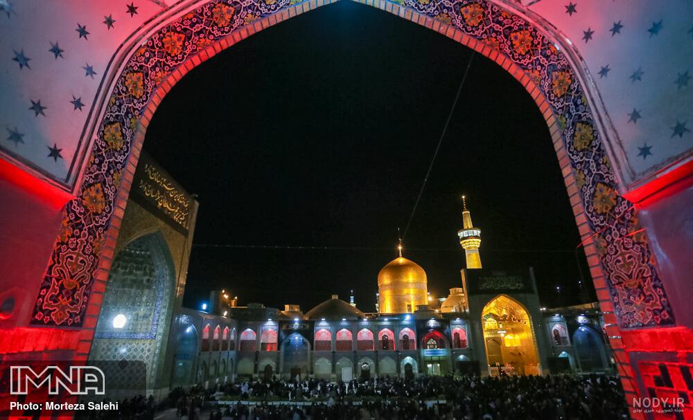 عکس حرم امام رضا در روز های کرونا عکس حرم امام رضا در روز های کرونا