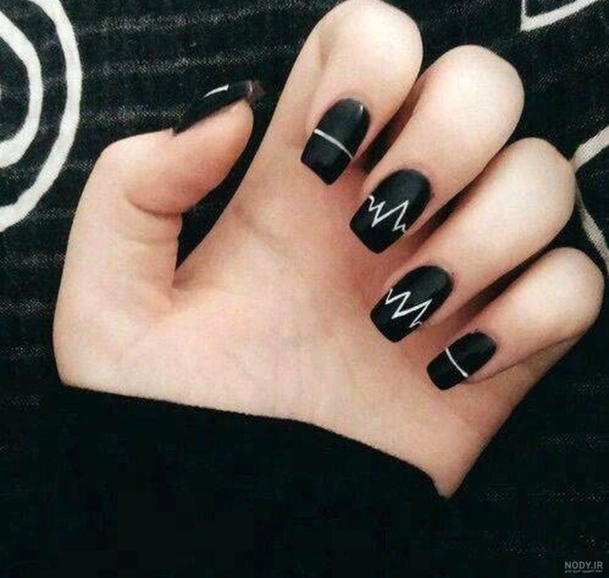 مدل ناخن ساده و شیک دخترانه