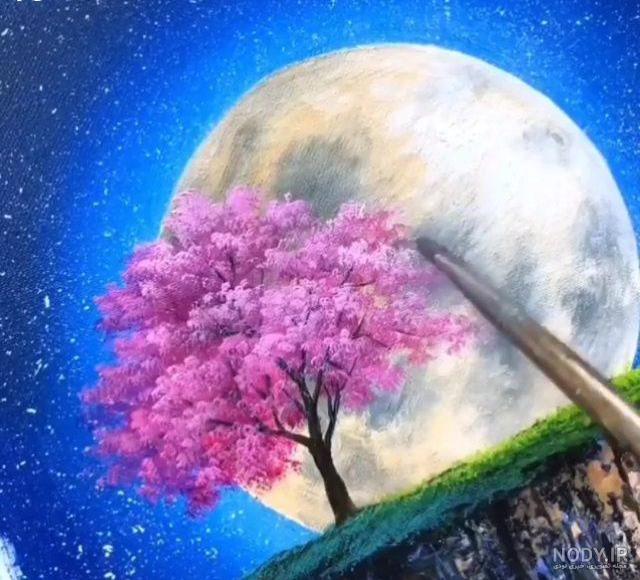نقاشی دختر زیبا هنرمندانه نقاشی دختر زیبا هنرمندانه