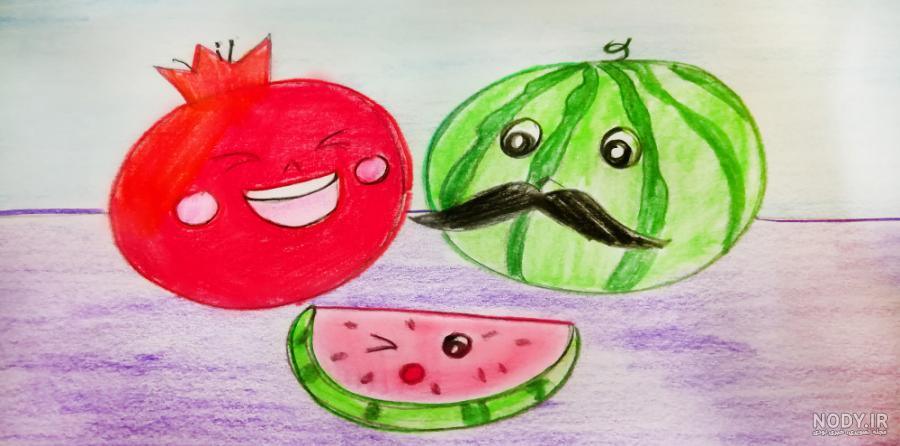 عکس نقاشی برای شب چل