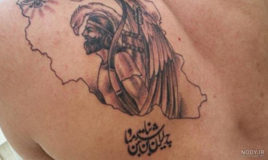 تاتو com با نقشه ایران