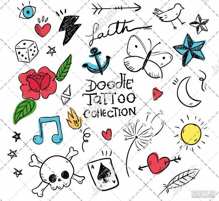 تاتو روی دست تاتو روی دست