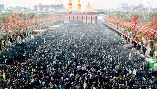 عکس از بین الحرمین در اربعین
