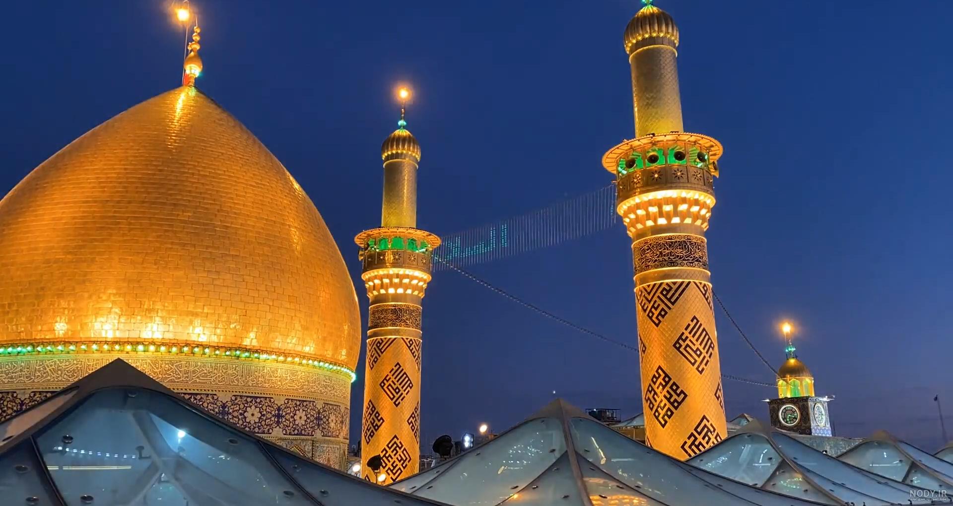 عکس بین الحرمین حضرت عباس