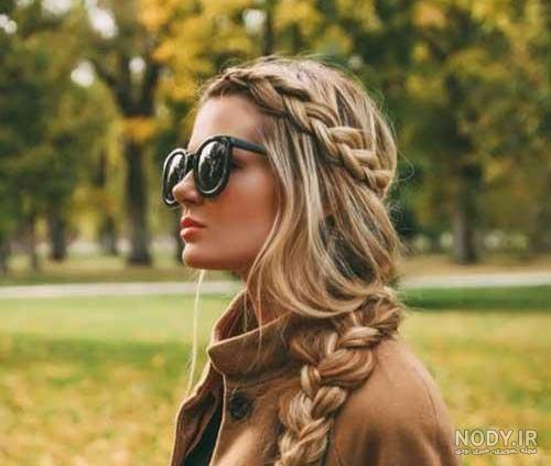 مدل جلوی مو زیر شال برای عروسی مدل جلوی مو زیر شال برای عروسی
