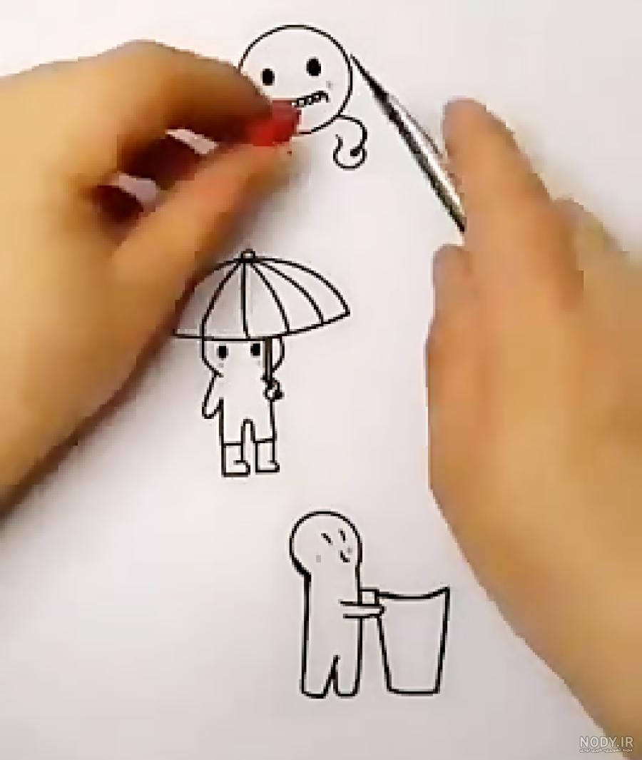 نقاشی زیبا کیوت