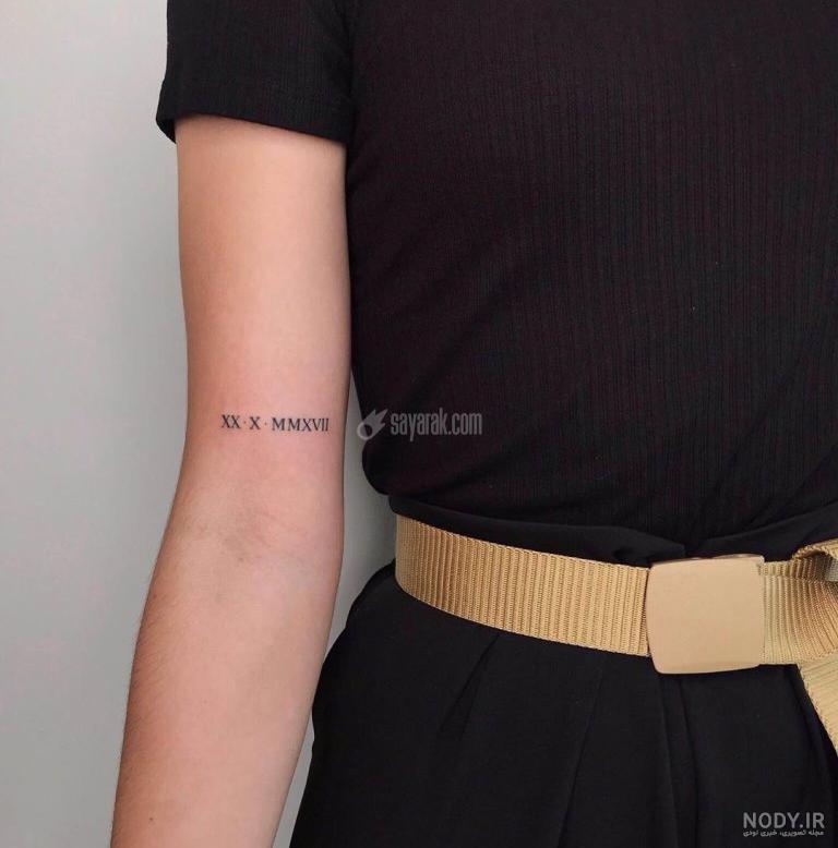 تاتو حرف a
