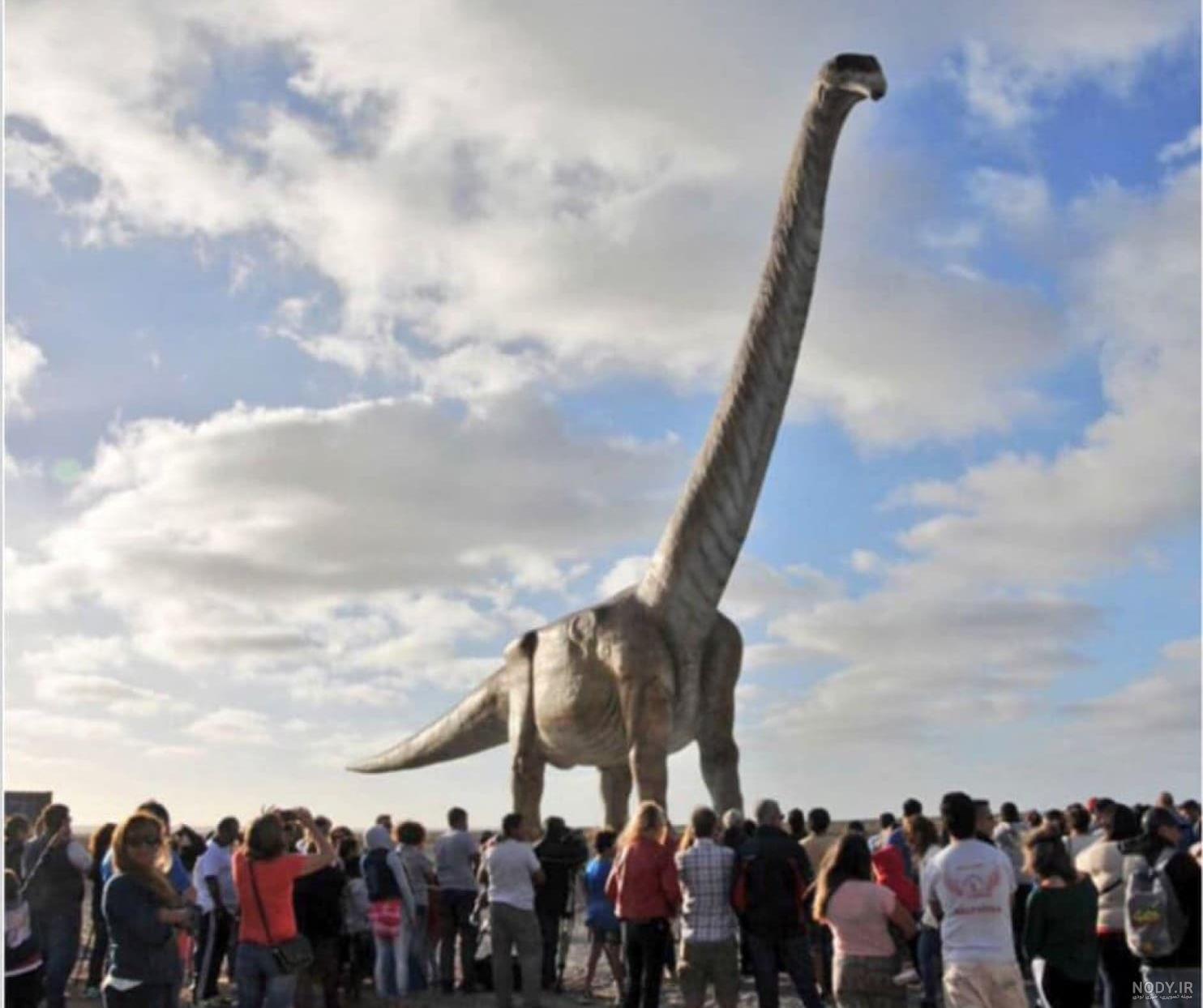 عکس بزرگترین دایناسور جهان