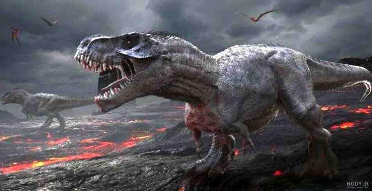 عکسهای بزرگترین دایناسور جهان