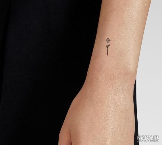 تتو مینیمال دخترانه