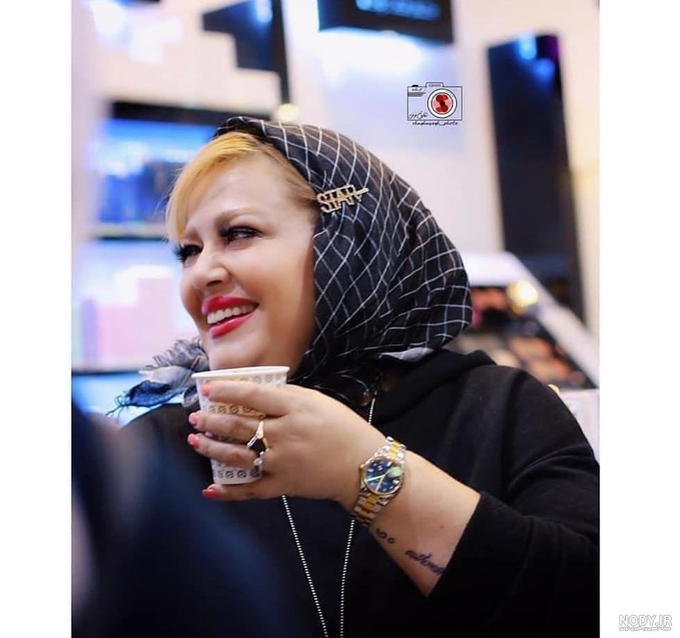 عکس خالکوبی دست بهاره رهنما